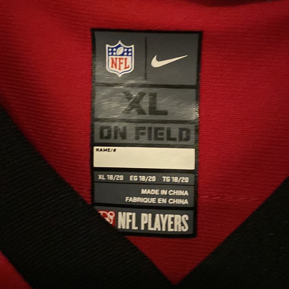 Nike Atlanta Falcons Jonathan Babineaux Jersey Size Youth XL (18/20) 🔥 - Picture 7 of 7